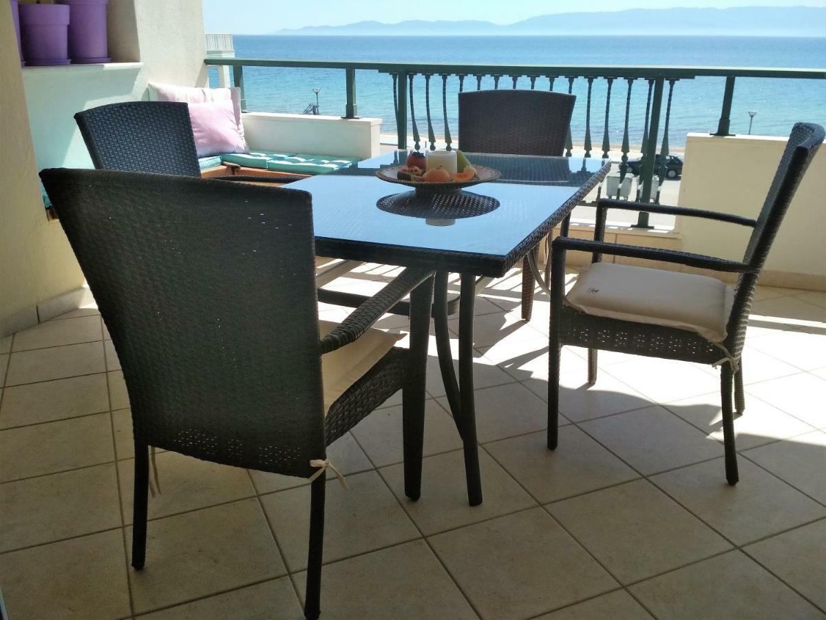 Apartamento Luxury Sea View Ofrínion Exterior foto