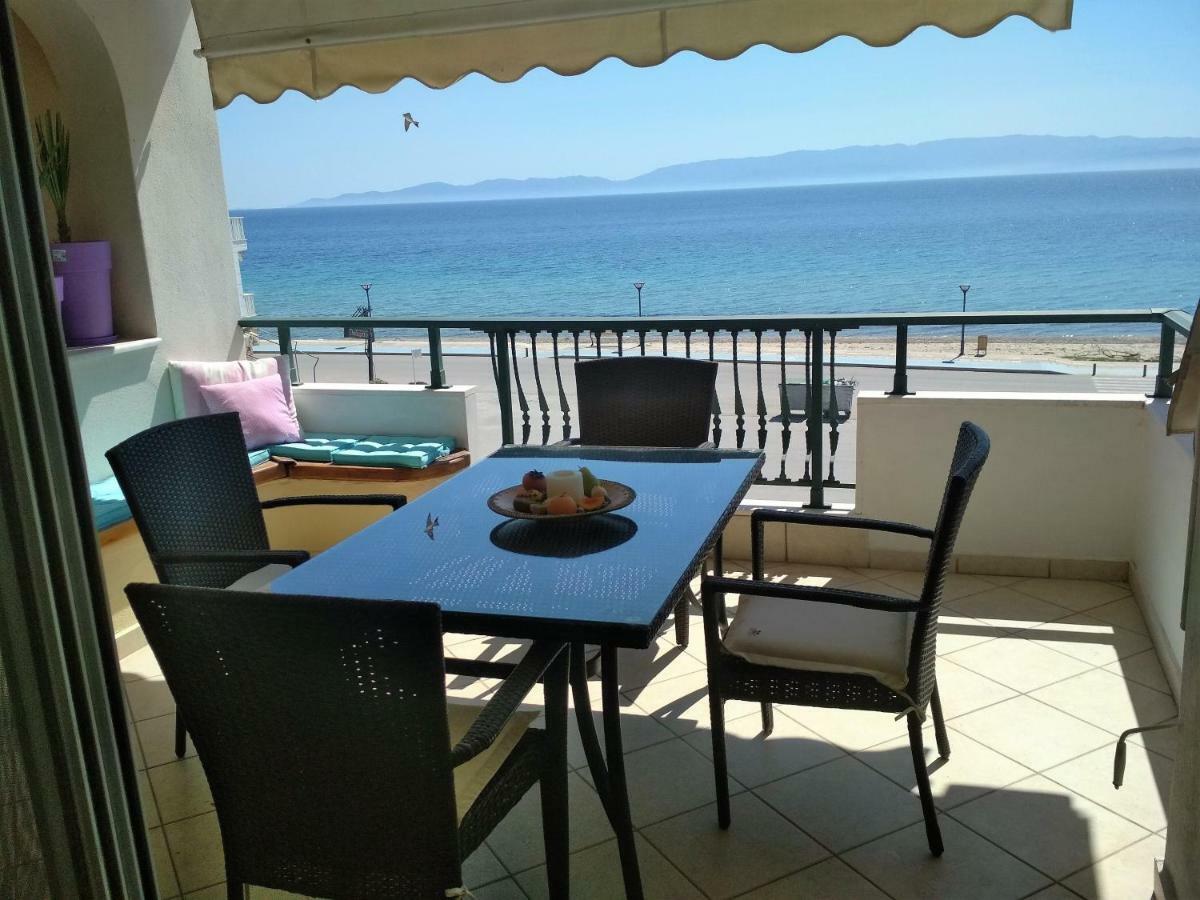 Apartamento Luxury Sea View Ofrínion Exterior foto
